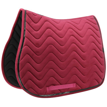 Tapis de selle Equithème Glossy Framboise Rouge