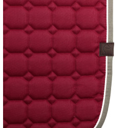 Tapis de selle Equithème Orion Cerise Rouge