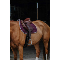 Tapis de selle Equithème Orion Prune Violet