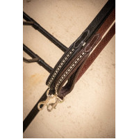 Laisse chien Pénélope Rubber Havane Marron