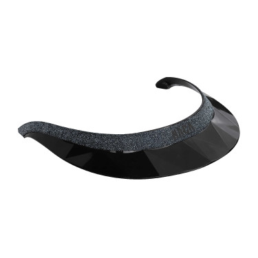 Visière pour casque Naca GlowUp Noir brillant / gris