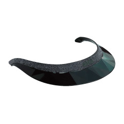 Vizier voor helm Naca GlowUp Glanzend groen / grijs