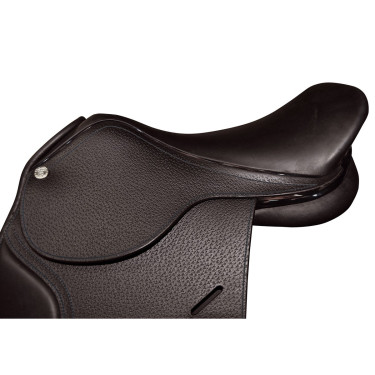 Dubbele zadel Saumur gepersonaliseerd Privilege Equitation Dubbele zadel Saumur gepersonaliseerd Privilege Equitation