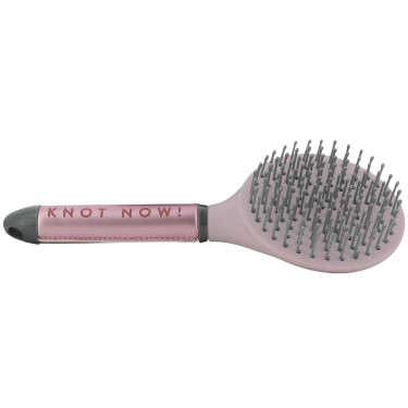 Brosse à crins Equithème Je t'aime Rose