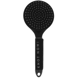 Brosse à crins Equithème Je t'aime Noir