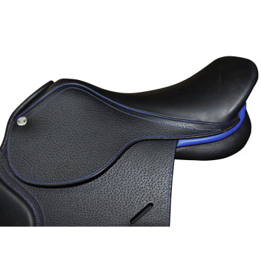 Dubbele zadel Saumur gepersonaliseerd Privilege Equitation Dubbele zadel Saumur gepersonaliseerd Privilege Equitation