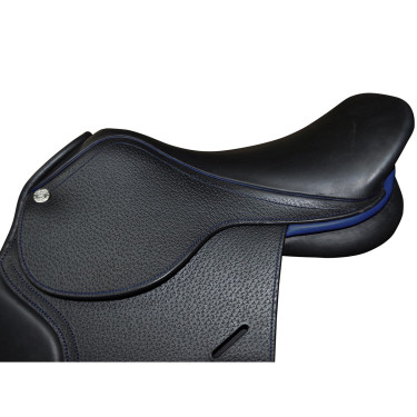 Dubbele zadel Saumur gepersonaliseerd Privilege Equitation Dubbele zadel Saumur gepersonaliseerd Privilege Equitation
