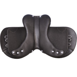 Selle La Baule poney Privilege Equitation Noir