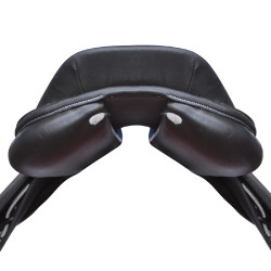 Selle La Baule poney Privilege Equitation Noir