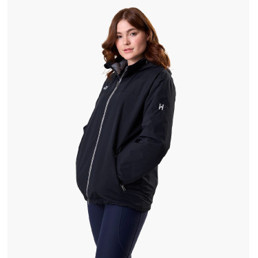 Dames waterdichte Horseware Corrib jas Zwart Dames waterdichte Horseware Corrib jas Zwart
