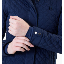 Korte damesjas Horseware Flace Marine Marineblauw