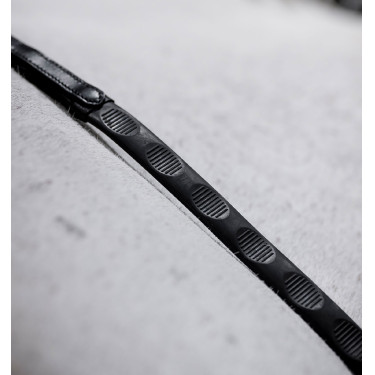 Rênes Horseware grip pouce caoutchouc Noir