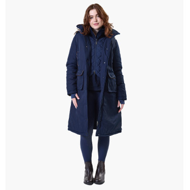 Manteau Horseware Newmarket femme Marine Bleu marine Manteau Horseware Newmarket femme Marine Bleu marine