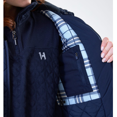 Manteau Horseware Newmarket femme Marine Bleu marine Manteau Horseware Newmarket femme Marine Bleu marine