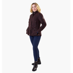 Manteau ciré Horseware Newmarket femme Marron Horseware