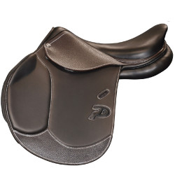 Selle Obstacle doublée Saumur Privilege Equitation Marron