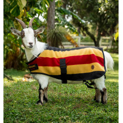 Couverture polaire Horseware Newmarket pour chèvre Or blanc