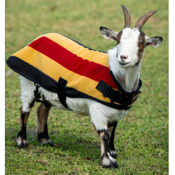 Horseware Newmarket fleece deken voor geit Witgoud