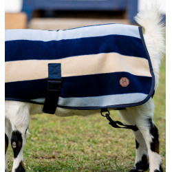 Couverture polaire Horseware Newmarket pour chèvre Marine witney Bleu marine