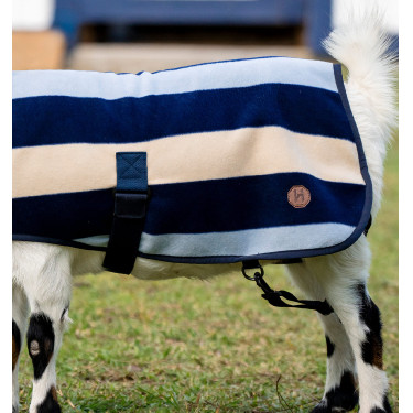 Couverture polaire Horseware Newmarket pour chèvre Marine witney Bleu marine