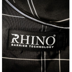Horseware Rhino Turnout-deken bundel liner 0 g en 200 g Zwarte ruit / zwart & wit Motieven