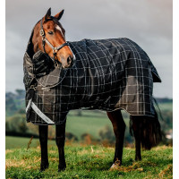Couverture Horseware Rhino Turnout Bundle liner 0g et 200g Carreaux noir / noir & blanc Motifs Couverture Horseware Rhino Turnout Bundle liner 0g et 200g Carreaux noir / noir & blanc Motifs