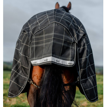Horseware Rhino Turnout-deken bundel liner 0 g en 200 g Zwarte ruit / zwart & wit Motieven