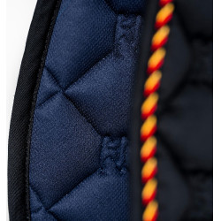 Tapis de selle Close Contact Horseware Newmarket Or blanc