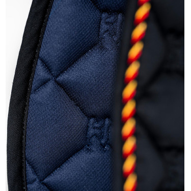 Tapis de selle Close Contact Horseware Newmarket Or blanc