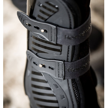 Horseware® Pro Bamboo peesbeschermers Zwart / zwart Horseware® Pro Bamboo peesbeschermers Zwart / zwart