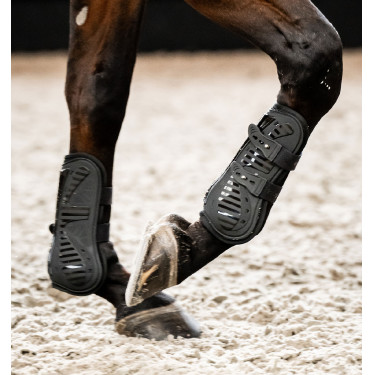 Horseware® Pro Bamboo peesbeschermers Zwart / zwart Horseware® Pro Bamboo peesbeschermers Zwart / zwart