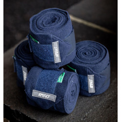 Bandes de polo Horseware Amigo Marine Bleu marine