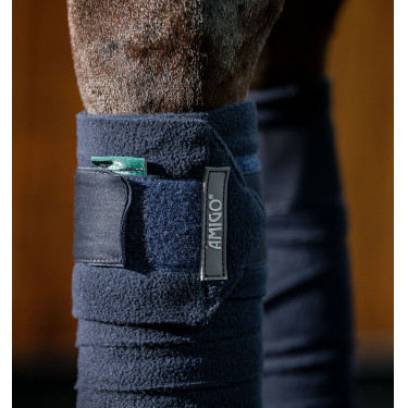 Bandes de polo Horseware Amigo Marine Bleu marine