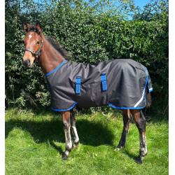 Horseware Amigo Ripstop 900D Veulen Turnout 50g Deken Zwart / klassiek blauw