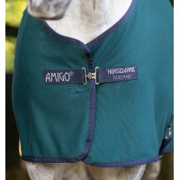 Horseware Amigo Jersey Poney Cooler Deken Marine / zilver Blauw