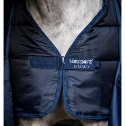 Couverture d'écurie Horseware Amigo Ripstop Insulator 50g Vert dynastie / marine / argent