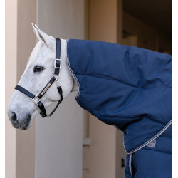 Couverture Horseware Rambo Optimo Stable Plus 200g Marine / orage / gris argent Bleu marine