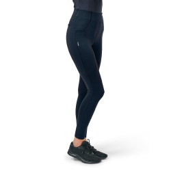 Legging d'équitation Equestrian Stockholm Supreme femme Midnight blue