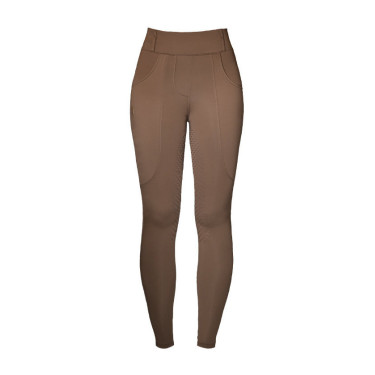 Legging d'équitation Equestrian Stockholm Supreme femme Champagne Beige