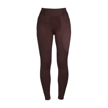 Legging d'équitation Equestrian Stockholm Supreme femme Endless glow Marron