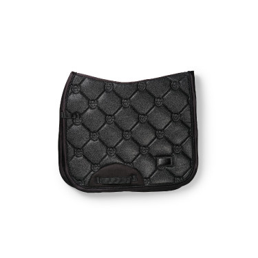 Tapis de dressage Equestrian Stockholm Tout noir scintillant