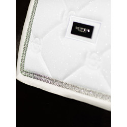 Tapis de dressage Equestrian Stockholm Blanc scintillant
