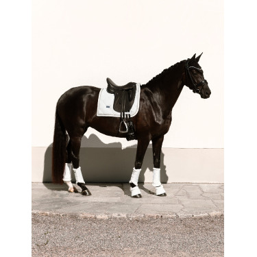 Dressuurzadeldek Equestrian Stockholm Stralend wit