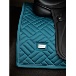 Moderne dressuurdekje Equestrian Stockholm Teal blauw Moderne dressuurdekje Equestrian Stockholm Teal blauw