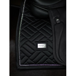 Tapis de dressage Equestrian Stockholm faux mouton Crystal Noir Tapis de dressage Equestrian Stockholm faux mouton Crystal Noir