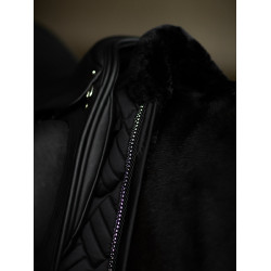 Tapis de dressage Equestrian Stockholm faux mouton Crystal Noir Tapis de dressage Equestrian Stockholm faux mouton Crystal Noir