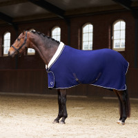 Fleece deken Imperial Riding Essential Marine Marineblauw