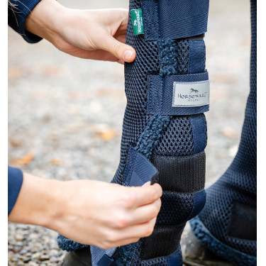 Protections de travail Horseware Marine / marine & argent