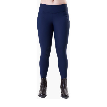 Legging Optifit hiver Horseware grip genoux femme Marine Bleu marine