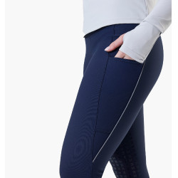 Legging Optifit hiver Horseware grip genoux femme Marine Bleu marine